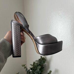 Zoe by Rachel Zoe Women’s Charcoal Claire Platform Heels Size 8.5